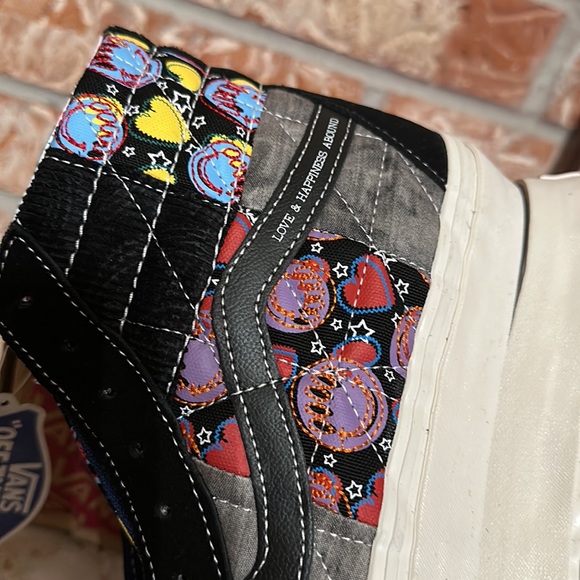 VANS SK8-HI 38 DX PW 'POSITIVITY PATCHWORK/BLACK' men’s size 9.5 - Picture 9 of 13